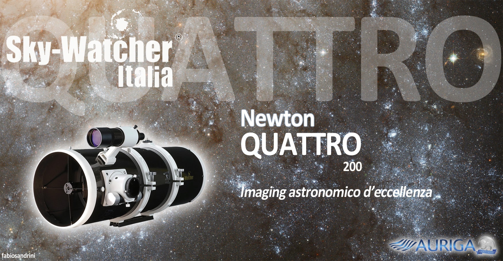 Telescopio Newton Quattro 200/800
