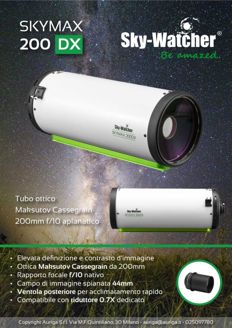 Scopri di più sull'articolo Sky-Watcher Maksutov SkyMax 200DX