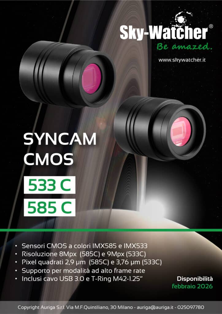 Locandina Sky-Watcher Syncam CMOS