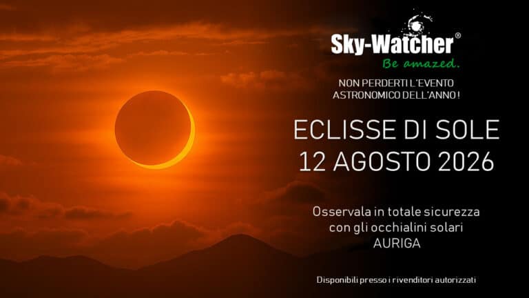 Scopri di più sull'articolo Preparati con Sky-Watcher all’Eclisse di Sole dell’agosto 2026