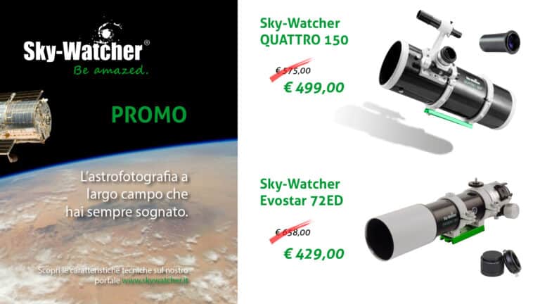 Scopri di più sull'articolo Promo Tubi Ottici Sky-Watcher