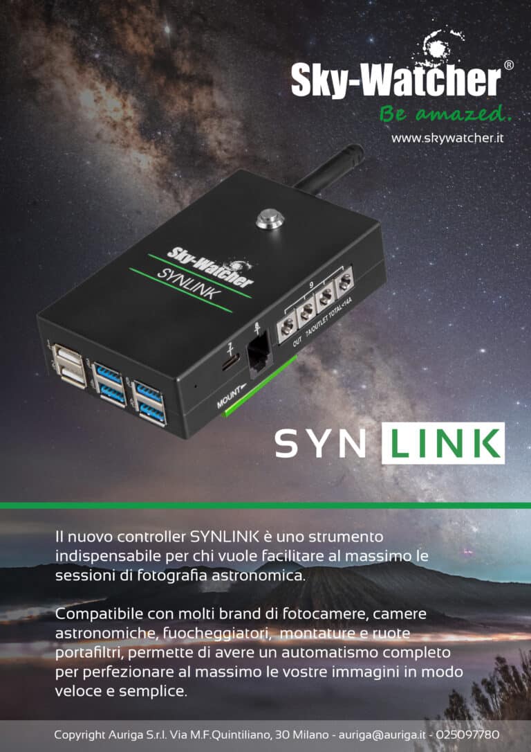Scopri di più sull'articolo Sky-Watcher Synlink Controller
